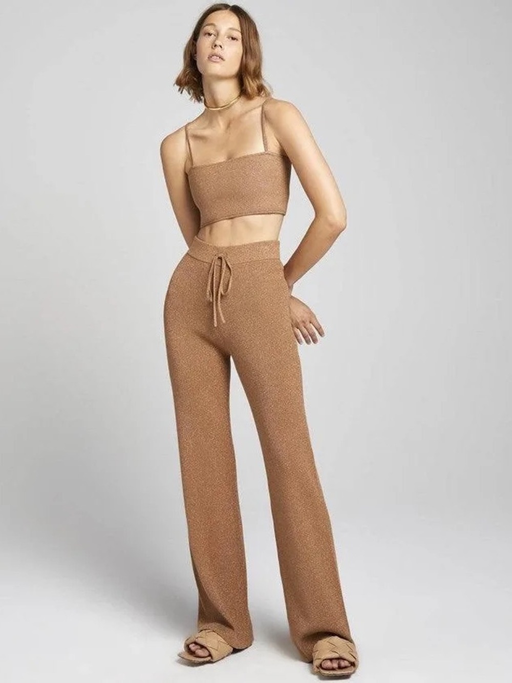 ALC Quentin Ribbed Knit Pants